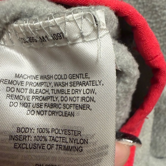 Columbia 1/4 Snap Fleece Pullover Jacket Womens Size M Gray Pink Trim Sweatshirt - Picture 12 of 12